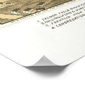 サーモン秋, NHパノラママップ – 1877 ポスター (角)