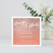 サーモン結婚が計画カードを延期 招待状 (スタンド正面)