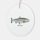 サーモン銀(海相) セラミックオーナメント (左)