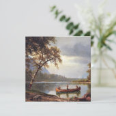 サーモン魚釣りオンザカプディアックアルバートビエルシュタット (スタンド正面)