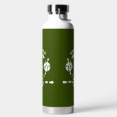 サーモン魚釣りカナダ ウォーターボトル (左面)