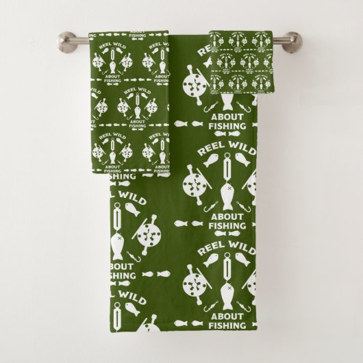 サーモン魚釣りカナダ バスタオルセット (インサイチュ)