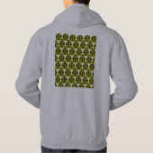 サーモン魚釣りカナダ パーカ (裏面)