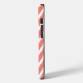 サーモン アジアン ムード イカット チェブロン Case-Mate iPhoneケース (裏面 / 左)