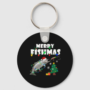 サーモン ニジマス メリー フィッシュマス クリスマス キング トラウト キーホルダー