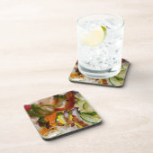 サーモン 刺身 サラダ 日本食 海鮮 コースター (右側)