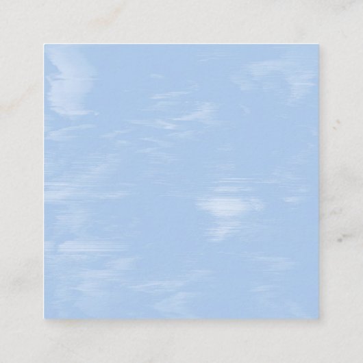 サーラスクラウドイヤリング表示カード スクエア名刺 (裏面)