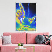 サーラスクロドフォルビービーチカードアクリルプリント キャンバスプリント (インサイチュ (リビング))