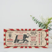 サーラスバースデーパーティチケット招待状ラッフル 招待状 (スタンド正面)