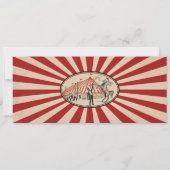 サーラスベビーシャワーチケット招待状おむつラッフル 招待状 (裏面)