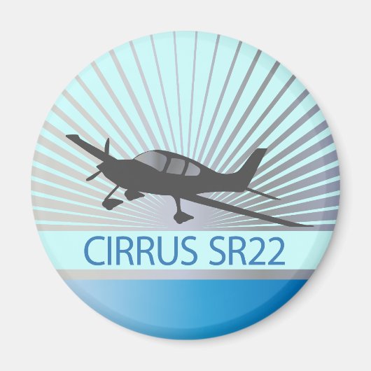 サーラスSR22 マグネット (正面)