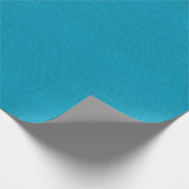 サーリアンブルーバーラップテクスチャ ラッピングペーパー