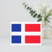 サール国旗（1947年～1956年） ポストカード (スタンド正面)