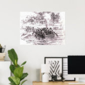 サール川 ポスター (ホームオフィス)