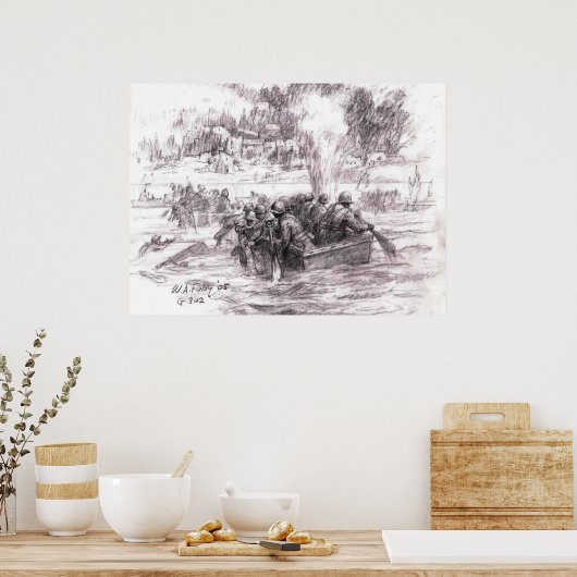 サール川 ポスター (キッチン)