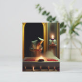 サーレアル風変わり儀式葉書 ポストカード (スタンド正面)