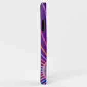 サーレカラフルルサイケデリッククロック線の円 Case-Mate iPhoneケース (裏面/右)