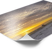 サーロクムルスクラウドアットフォートマイヤーズビーチサンセット フォトプリント (角)