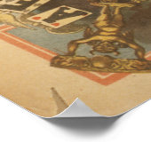 サーヴィルロイ・マジシャン幻想ヴォードヴィルのポスター ポスター (角)