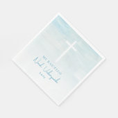 サーヴィレタスミバウティゾアズールナスペインのプキンス スタンダードランチョンナプキン (角)