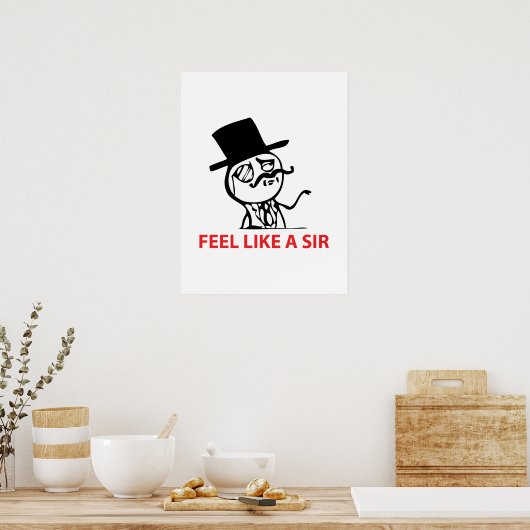 サー感じのように – ポスター (キッチン)