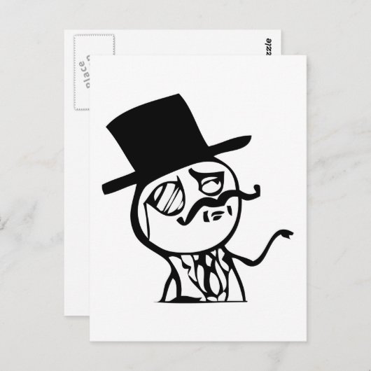 サー感じミーム漫画のように ポストカード (正面/裏面)