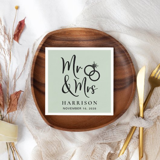 サー結婚ジ・グリーン夫人 スタンダードカクテルナプキン