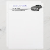 サー車のビス レターヘッド (正面/裏面)