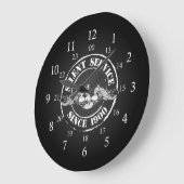 サー静かビス ラージ壁時計 (傾斜)