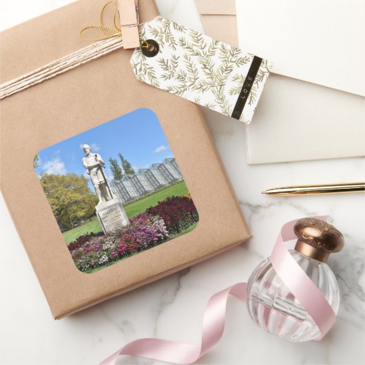 サー・ウィリアム・ウォレス像 スクエアシール (ギフト)