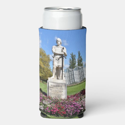サー・ウィリアム・ウォレス像 スリム缶クーラー (Seltzer正面)