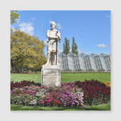 サー・ウィリアム・ウォレス銅像磁気カード (正面)