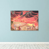 サー・ウィリアム・ハミルトン噴火の研究 キャンバスプリント (インサイチュ (ウッドフロア))