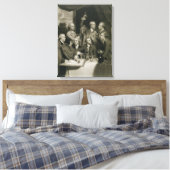 サー・ウィリアム・ハミルトン（1730年～1803年）と他のコンノイとの間 キャンバスプリント (インサイチュ (寝室))