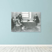 サー・ウィリアム・バークレー・サーレンダリング キャンバスプリント (インサイチュ (ウッドフロア))