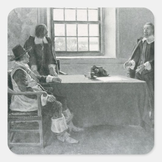 サー・ウィリアム・バークレー・サーレンダリング スクエアシール (正面)