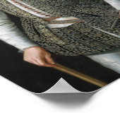 サー・ウォルター・ローリーポートレート – ウィリアム・セガー ポスター (角)