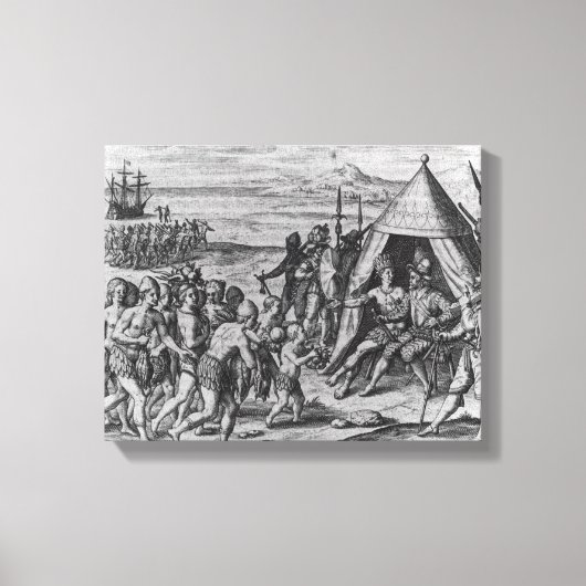 サー・ウォルター・ローリー キャンバスプリント (正面)