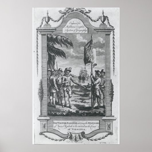 サー・ウォルター・ローリー ポスター (正面)