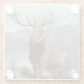 サー・エドウィン・ランドセル |グレン（昆虫）オオカバマダラ、モナーク, 1851 ガラスコースター (裏面)