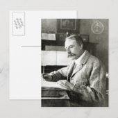 サー・エドワード・エルガー ポストカード (正面/裏面)