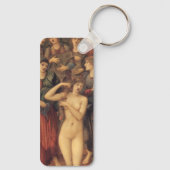 サー・エドワード・コーリー・バーン=ジョーンズによるビーナスの風呂 キーホルダー (裏面)