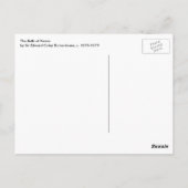 サー・エドワード・コーリー・バーン・ジョーンズの『ビーナスの風呂』 ポストカード (裏面)