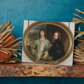 サー・エンディミオン・ポーター（1587年～1649年）とアーティスト、c. フォトプラーク (側面)