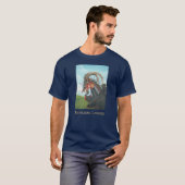 サー・ガワインの戦争馬グリゴレット Tシャツ (正面フル)
