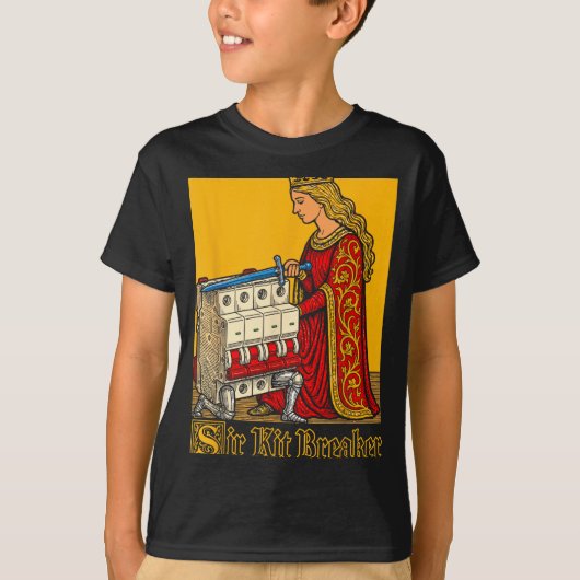 サー・キット・ブレイカー ソード Tシャツ (正面)