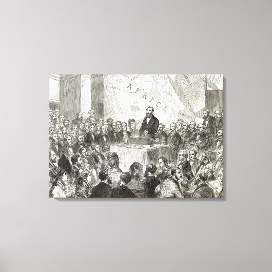 サー・サミュエル・ベイカー キャンバスプリント (正面)