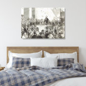 サー・サミュエル・ベイカー キャンバスプリント (インサイチュ (寝室))