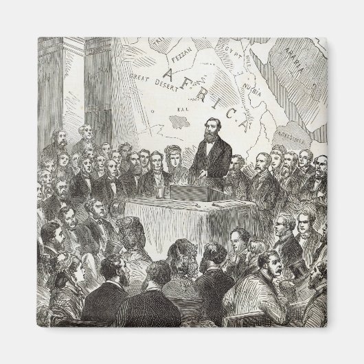 サー・サミュエル・ベイカー マグネット (正面)