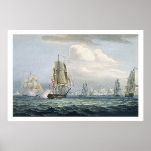 サー・シドニー・スミス(1764-1840)の飛行隊は ポスター (正面)